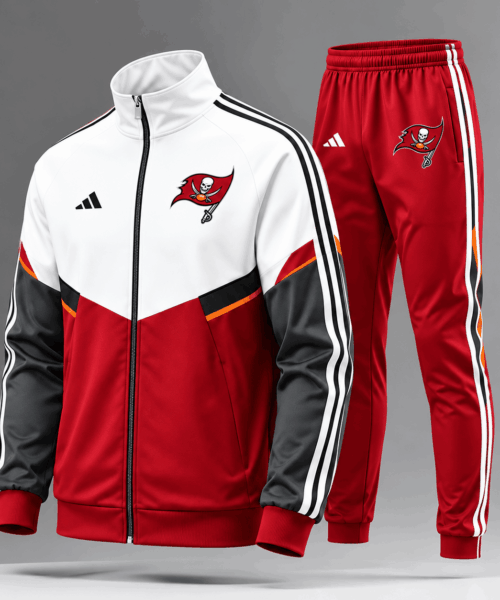 Tampa Bay Buccaneers NFL Varsity Team Spirit Jacket & Jogger Set