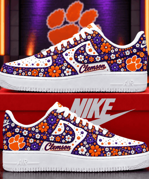 Clemson Tigers NCAA Floral Af1