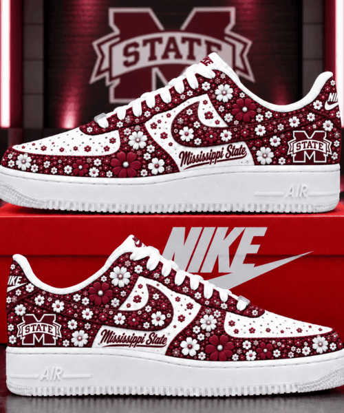 Mississippi State Bulldogs NCAA Floral Af1