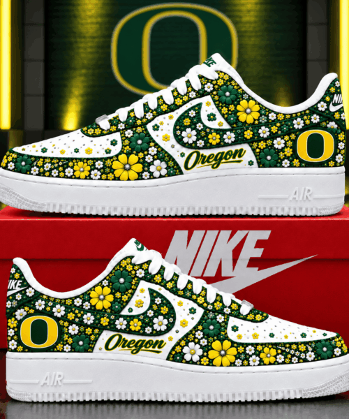 Oregon Ducks NCAA Floral Af1