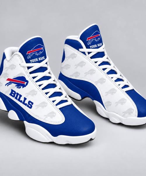 Buffalo Bills NFL Personalized Football Fan JD13 High Sneakers