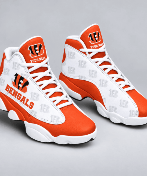 Cincinnati Bengals NFL Personalized Football Fan JD13 High Sneakers