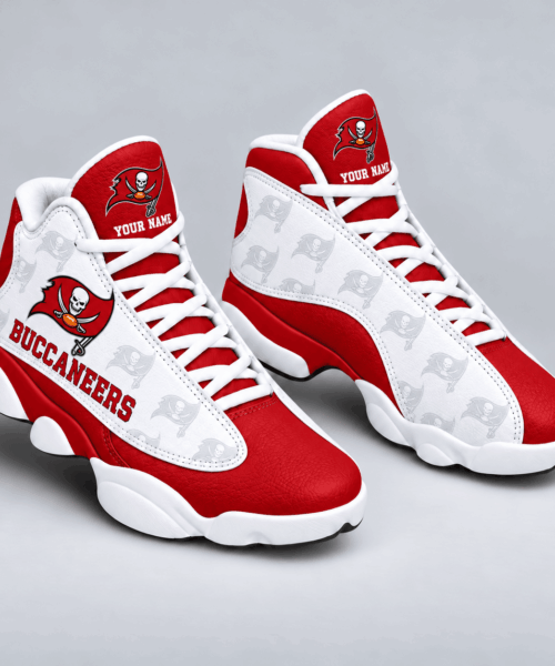 Tampa Bay Buccaneers NFL Personalized Football Fan JD13 High Sneakers