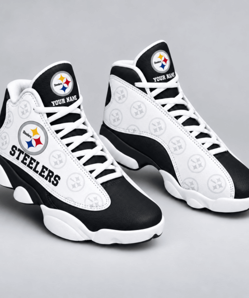 Pittsburgh Steelers NFL Personalized Football Fan JD13 High Sneakers