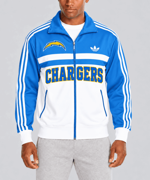 Los Angeles Chargers NFL Sideline Throwback Pride Jacket