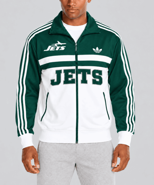 New York Jets NFL Sideline Throwback Pride Jacket