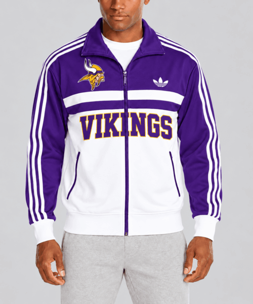 Minnesota Vikings NFL Sideline Throwback Pride Jacket