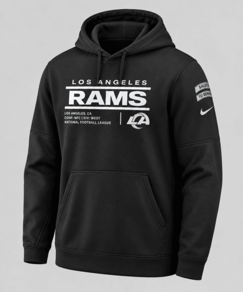 Los Angeles Rams NFL Salute to Service Hoodie