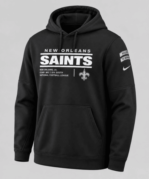 New Orleans Saints NFL Salute to Service Hoodie
