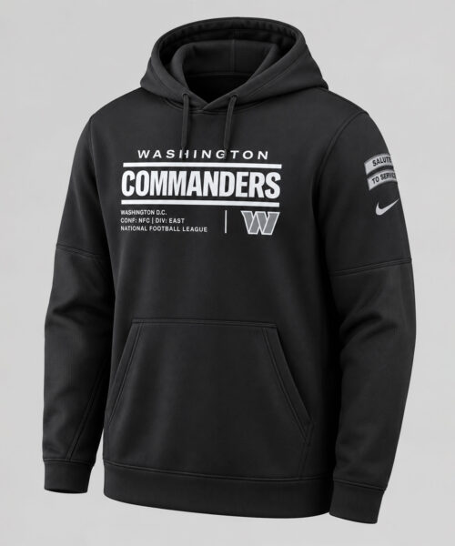 Washington Commanders NFL Salute to Service Hoodie