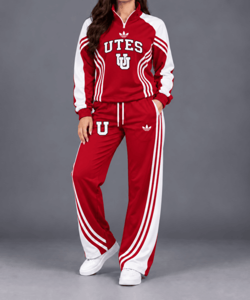 Utah Utes NCAA Victory Line Athletic Quarter-Zip + Pants