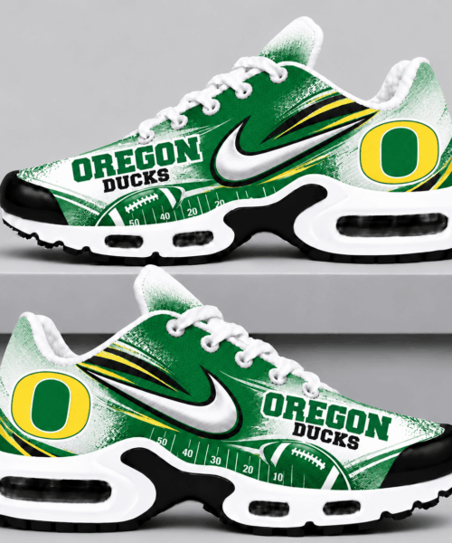 Oregon Ducks NCAA Game Day Gridiron Air Max Shoes