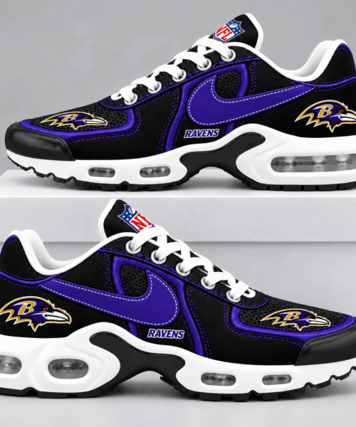 Baltimore Ravens NFL Retro Athletic Air Max Shoes