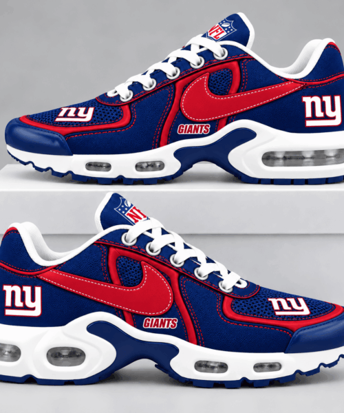 New York Giants NFL Retro Athletic Air Max Shoes