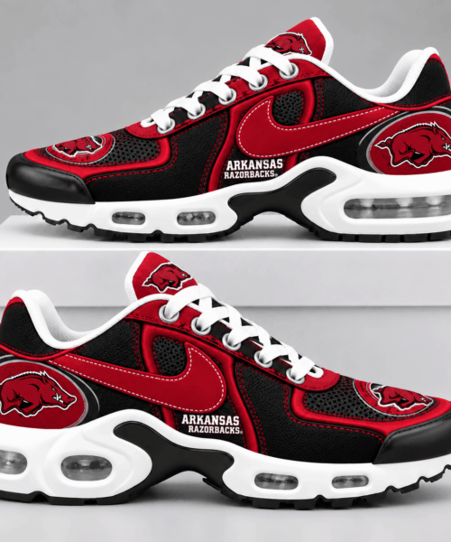 Arkansas Razorbacks NCAA Retro Athletic Design Air Max Shoes