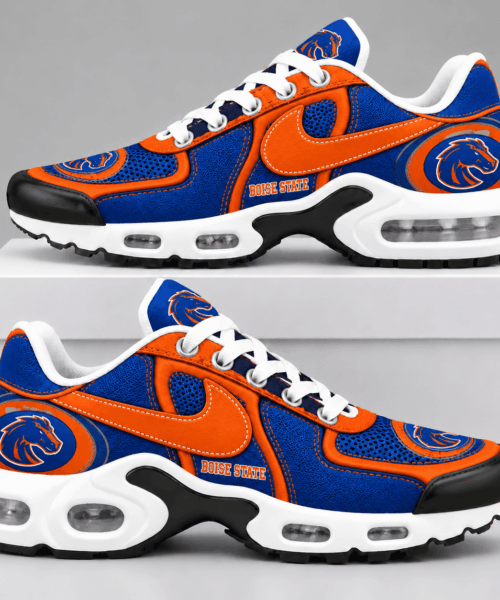 Boise State Broncos NCAA Retro Athletic Design Air Max Shoes