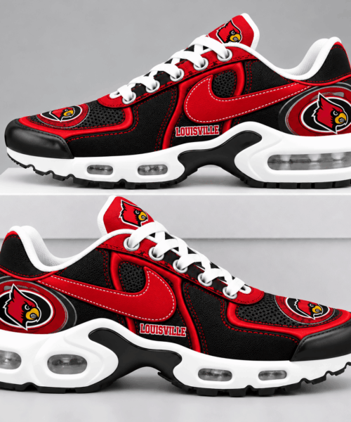 Louisville Cardinals NCAA Retro Athletic Design Air Max Shoes