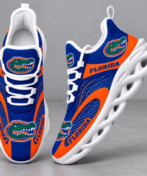 Florida Gators NCAA Dynamic Wave Design Chunky Sneakers