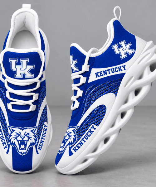 Kentucky Wildcats NCAA Dynamic Wave Design Chunky Sneakers