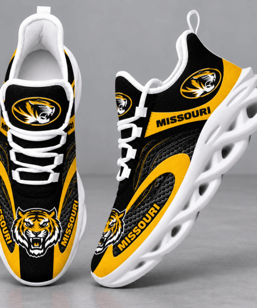 Missouri Tigers NCAA Dynamic Wave Design Chunky Sneakers
