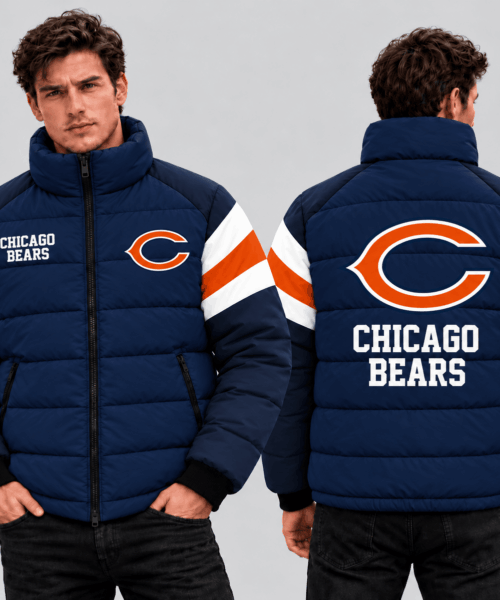 Chicago Bears NFL Puffer Down Jacket