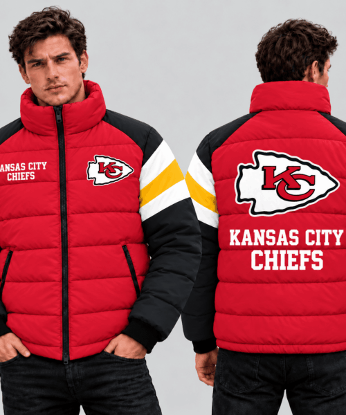 Kansas City Chiefs NFL Puffer Down Jacket