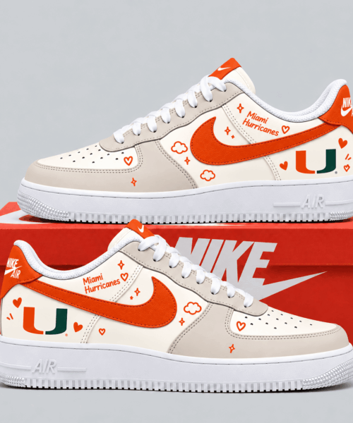Miami Hurricanes NCAA Sweetheart Team Af1