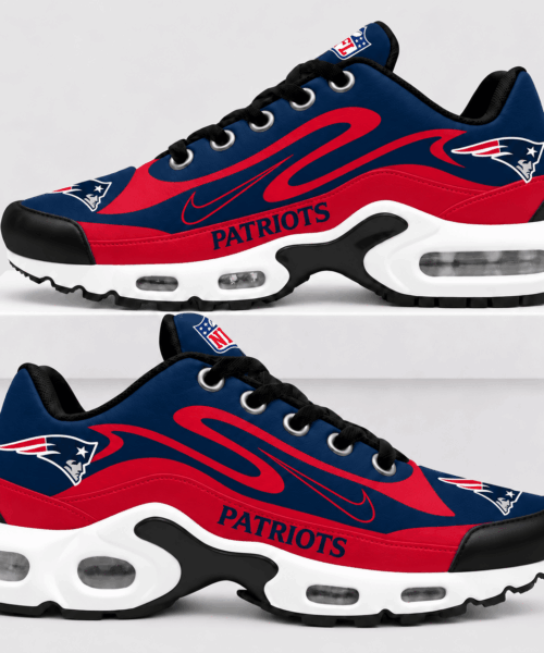 New England Patriots NFL Sport Stripe Air Max Shoes