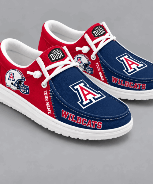Arizona Wildcats NCAA Game Day Lace Up Loafer Shoes