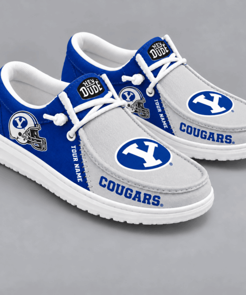 BYU Cougars NCAA Game Day Lace Up Loafer Shoes