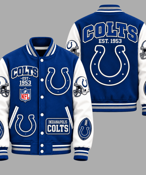 Indianapolis Colts NFL Baseball Jacket