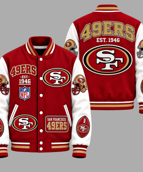 San Francisco 49Ers NFL Baseball Jacket