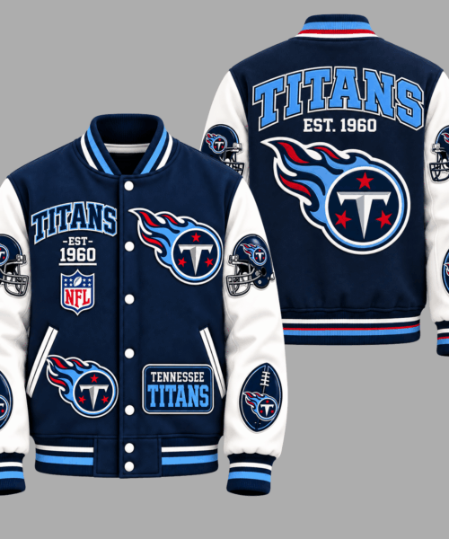 Tennessee Titans NFL Baseball Jacket