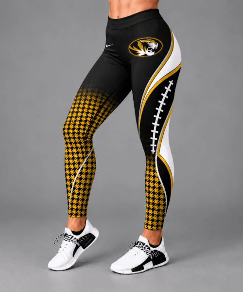 Missouri Tigers NCAA Football Lace Leggings