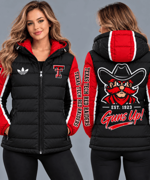Texas Tech Red Raiders NCAA Varsity Style Hooded Down Puffer Jacket