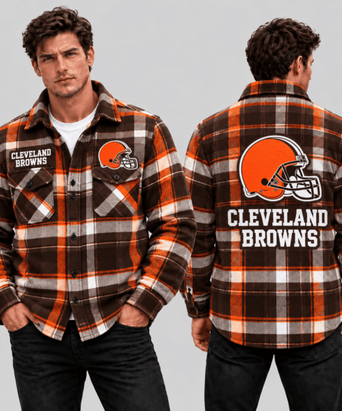 Cleveland Browns NFL Classic Game Day Flannel Shirt