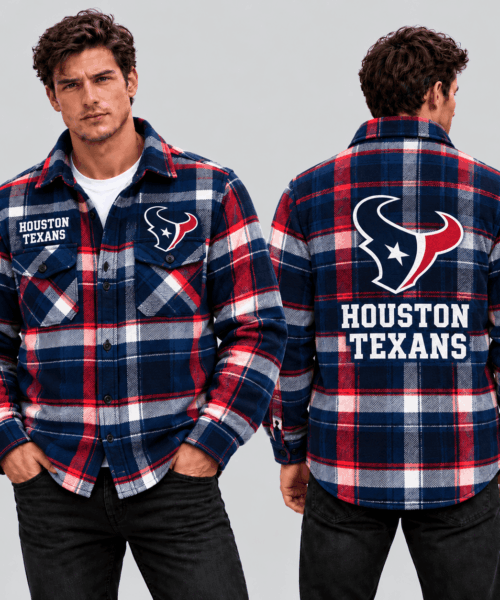 Houston Texans NFL Classic Game Day Flannel Shirt