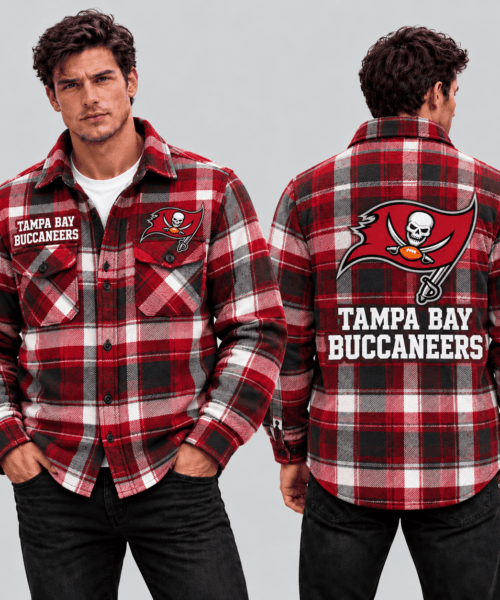 Tampa Bay Buccaneers NFL Classic Game Day Flannel Shirt