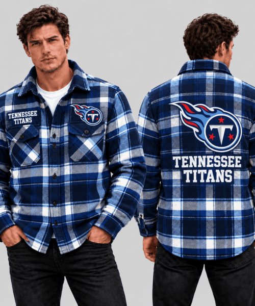 Tennessee Titans NFL Classic Game Day Flannel Shirt