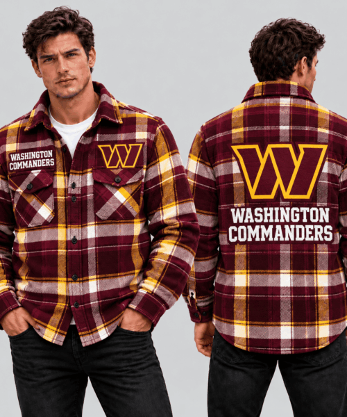 Washington Commanders NFL Classic Game Day Flannel Shirt