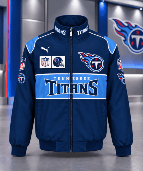 Tennessee Titans NFL Game Day Team Spirit Full-Zip Casual Jacket