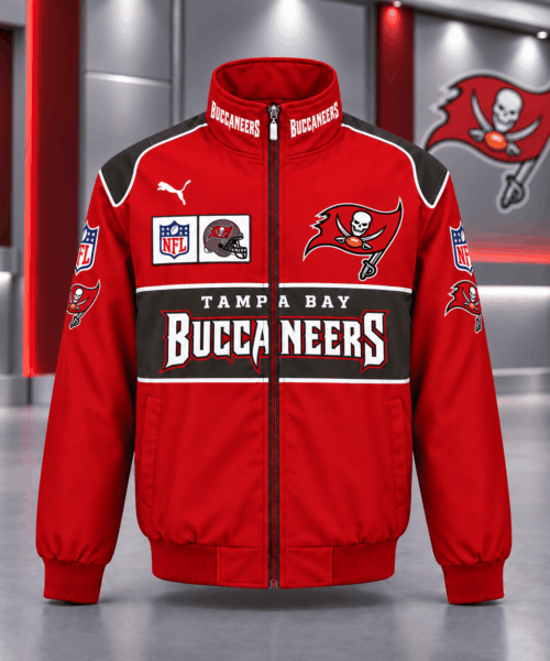Tampa Bay Buccaneers NFL Game Day Team Spirit Full-Zip Casual Jacket