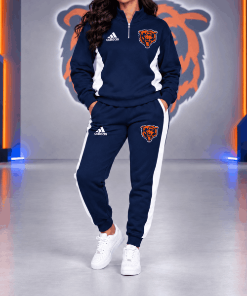 Chicago Bears NFL Athletic Team Spirit Quarter-Zip + Pants