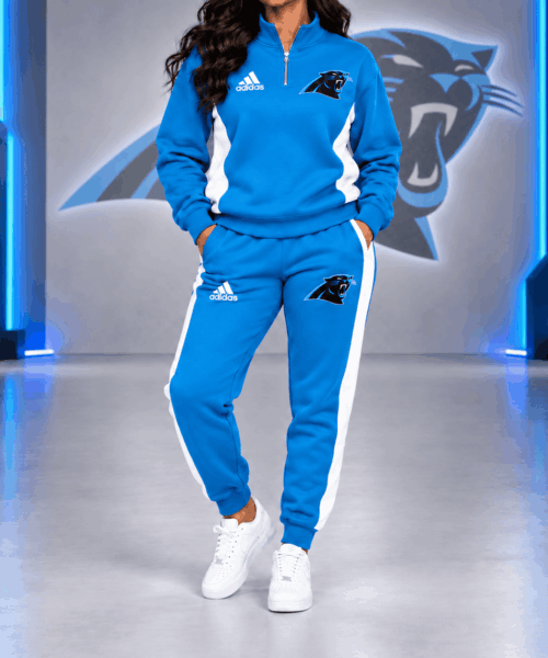 Carolina Panthers NFL Athletic Team Spirit Quarter-Zip + Pants