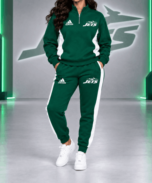 New York Jets NFL Athletic Team Spirit Quarter-Zip + Pants
