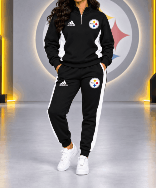 Pittsburgh Steelers NFL Athletic Team Spirit Quarter-Zip + Pants
