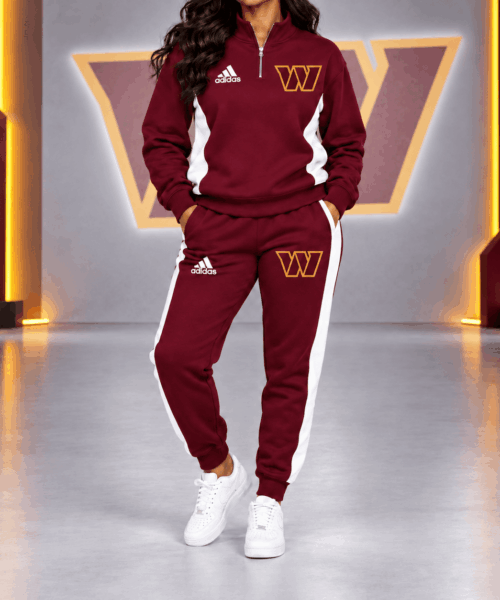 Washington Commanders NFL Athletic Team Spirit Quarter-Zip + Pants
