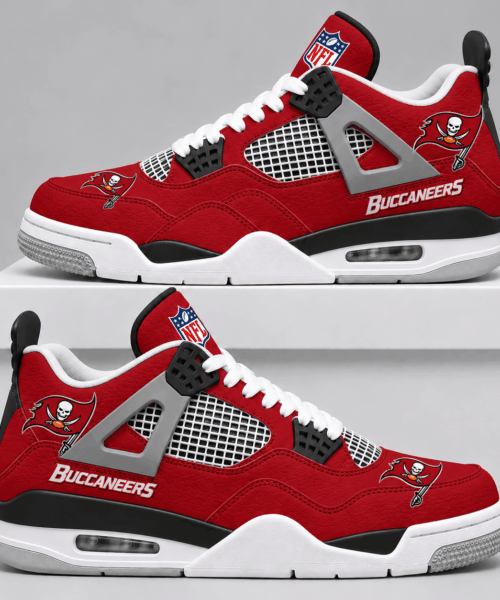Tampa Bay Buccaneers NFL Retro Game Day AJ4 Shoes