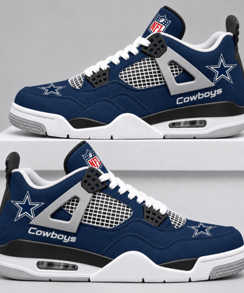 Dallas Cowboys NFL Retro Game Day AJ4 Shoes