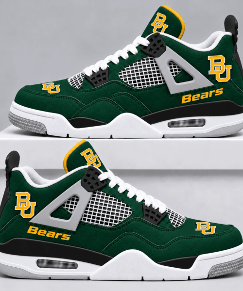 Baylor Bears NCAA Game Day Mesh AJ4 Shoes